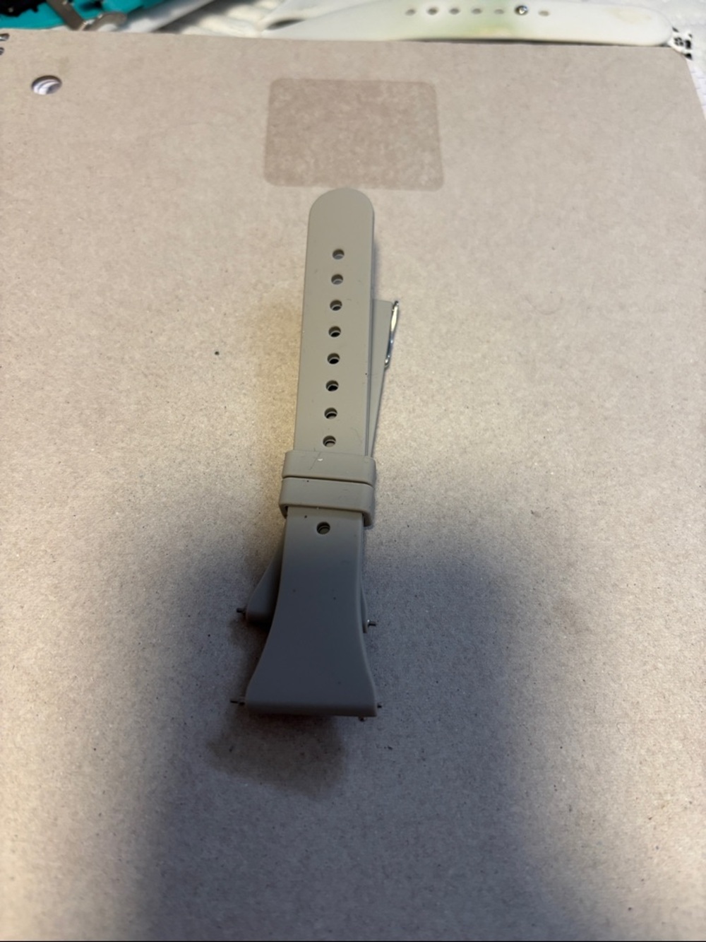 Silicone Apple Watch‎ Band in Light Beige